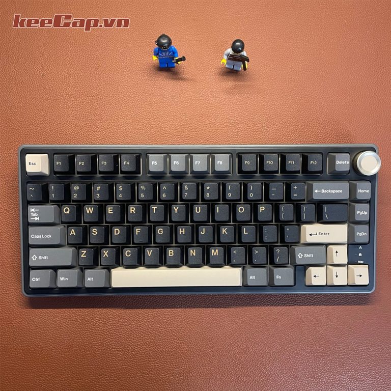 Bàn phím cơ Royal Kludge RK R75 màu phantom (1 mode - hotswap - linear ...