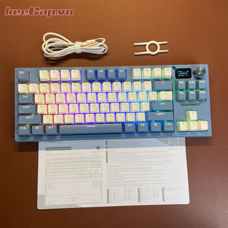 Bàn phím cơ không dây Royal Kludge RK R75 - Keecap